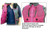 True Huntress Series Grey and Pink Sporting Vest