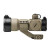NC STAR Red/Green/Blue Illuminated Red Dot with Cantilever Riser Mount, Tan