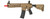 Lancer Tactical Multi Mission Carbine Blowback AEG, 10.5, OEM by Lonex, Tan and Black