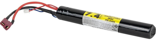 Valken Energy Li-Ion 7.4v 2500mAh High Output Stick Battery, Deans Plug