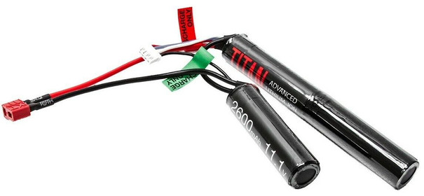 TITAN Power Li-Ion 11.1v 2600mAh Nunchuck Battery, Deans Plugs