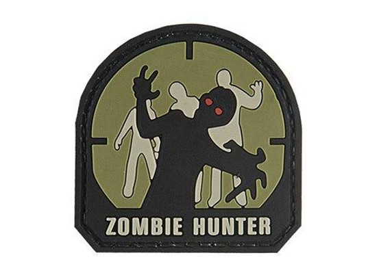 G-Force Zombie Hunter PVC Morale Patch, Small, OD Green