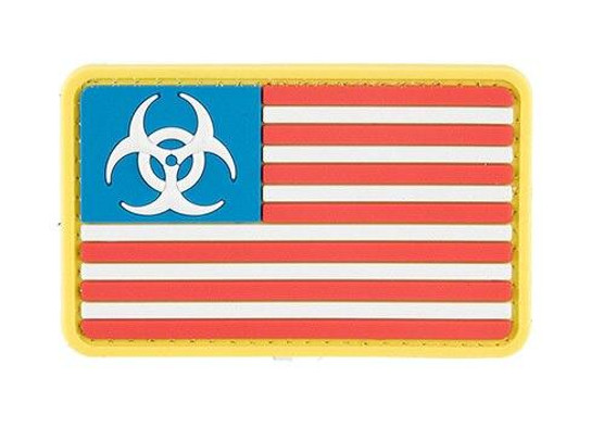 G-Force Biohazard US Flag PVC Morale Patch