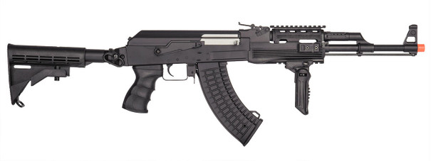 Lancer Tactical CM028C AK-47 Tactical AEG w/ Retractable Stock by CYMA