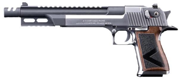 Desert Eagle Raccoon Special Hand Cannon Gas Blowback Airsoft Pistol, Chrome