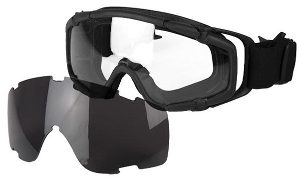 SI 444BH Ballistic Goggle For Helmet, Black