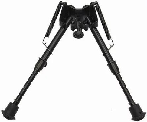 SRC Metal Airsoft Tactical Adjustable Bi-Pod for M700/M14/M16, Black