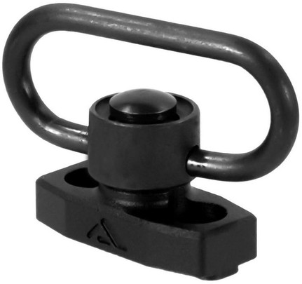 Aim Sports M-LOK Quick Detach Sling Swivel Mount, Black