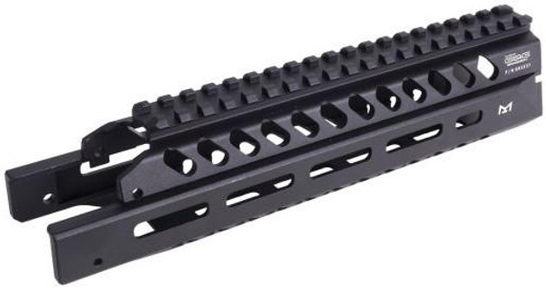 G&G M-LOK Rail Handguard For GTW91K1, Black