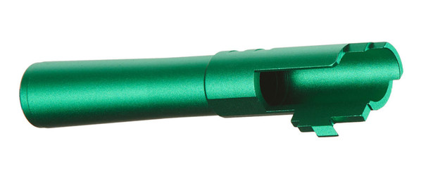 Atlas Custom Works Aluminum Outer Barrel for TM Hi-Capa 4.3 Airsoft GBB Pistols, Green