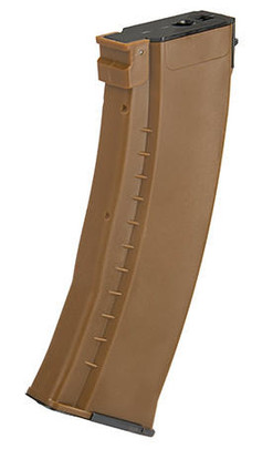 E&L AK74N 120rds Mid-cap Magazine, Brown