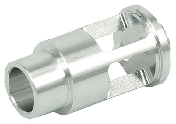 Airsoft Masterpiece Aluminum High-Flow Nozzle Valve, Silver