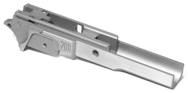 Airsoft Masterpiece 2011 S Style 3.9 Aluminum Advance Frame for Hi-Capa, Silver