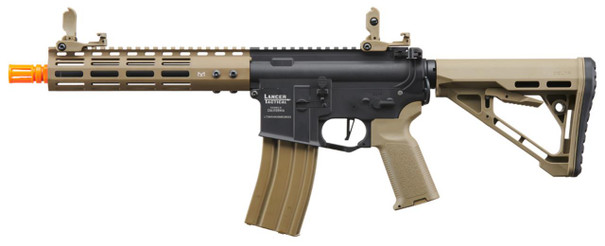 Lancer Tactical Archon 9" M-LOK Proline Series M4 Airsoft Rifle w/ Delta Stock, Two-Tone