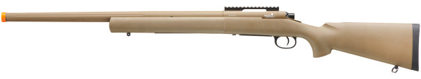 Lancer Tactical M24 Bolt Action Spring Powered Sniper Rifle, Tan