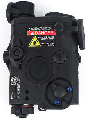 ACW LA-5 PEQ15 Flashlight/Red Laser/IR PEQ Box, Black