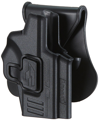 Amomax Tactical Paddle Holster for Springfield Armory XDM Airsoft Pistols, Black