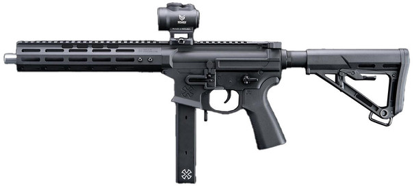 EMG Noveske Licensed GEN 4 NOVESKE9 Pistol Caliber 10.5" Carbine Airsoft AEG Rifle, Armor Black