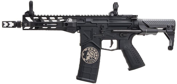 RWA Battle Arms Development Licensed 556-LW SBR Airsoft AEG Rifle, Black