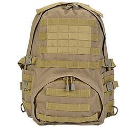 Lancer Tactical Patrol Backpack, Dark Earth