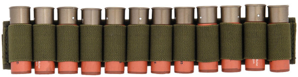 Lancer Tactical Shotgun Shells Holder For Sling or Belt, OD