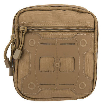 Lancer Tactical Laser Cut Hypalon Molle Medical Sundries Bag, Tan