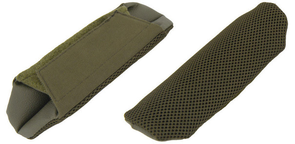 Lancer Tactical 600D Polyester Shoulder Pad Set, OD Green