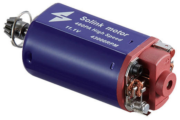 Solink 480 High Speed 43000rpm Short Type Motor for V3 Gearboxes, Purple