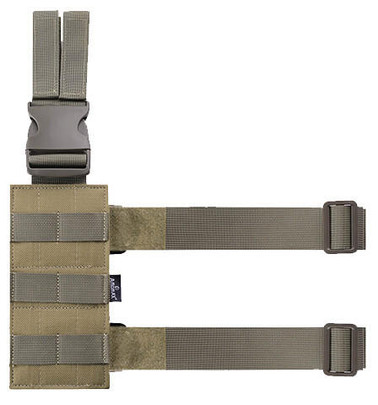 Amomax Fabric Drop Leg Plate, FDE