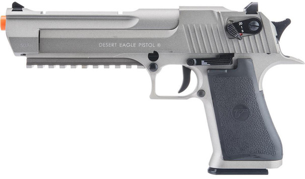 KWC Magnum Research Metal Desert Eagle CO2 Gas Blowback Airsoft Pistol, Gray