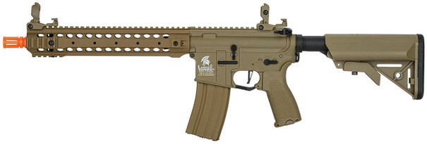 Lancer Tactical LT-24 Hybrid M4 Carbine AEG Airsoft Rifle, Tan
