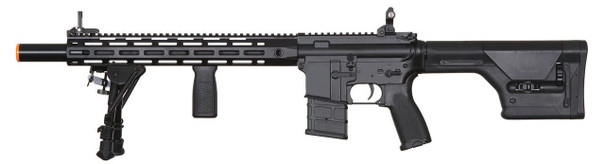Atlas Custom Works Specialized DMR M-LOK AEG Airsoft Sniper Rifle, Black