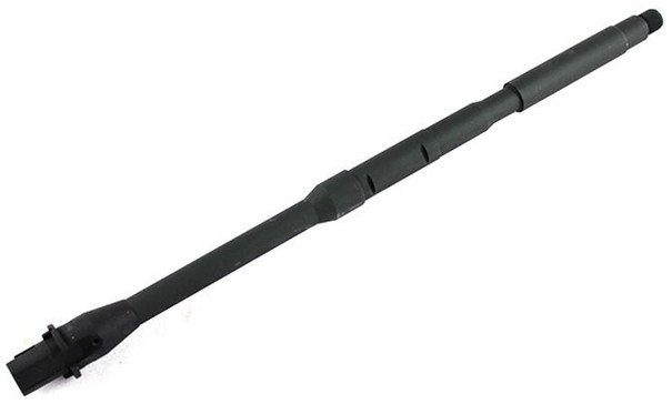 Atlas Custom Works 16 Inch M4 Lightweight Mid-Length Outer Barrel for Airsoft M4/M16 Rifles, Black