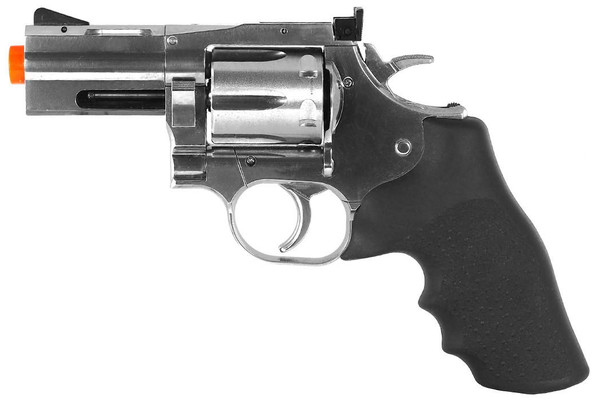 ASG Dan Wesson 715 2.5" CO2 Non-Blowback Airsoft Revolver, Silver