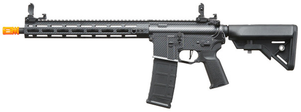 Lancer Tactical Gen 3 Hellion M-LOK 13" M4 AEG Airsoft Rifle, Black/Carbon