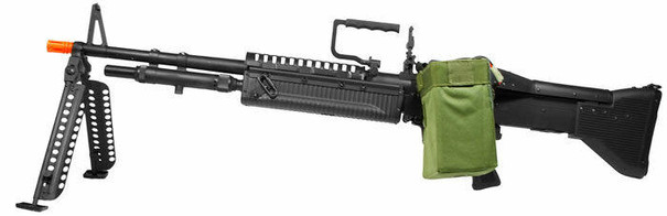 AandK M60 Full Metal Support Airsoft Rifle