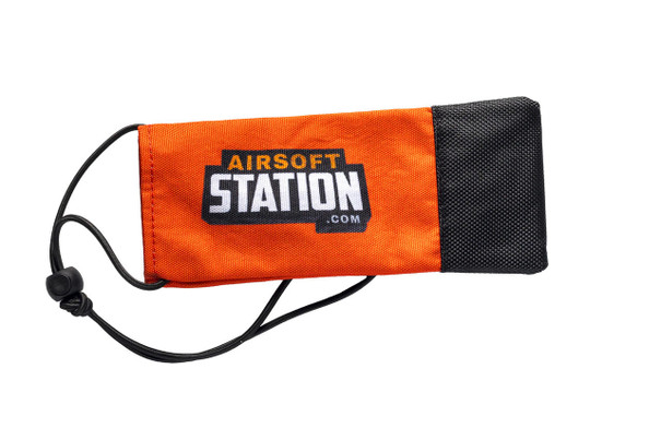 Airsoft Station Barrel Cover - Red/Black