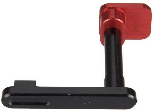 Retro Arms Anodized Aluminum Magazine Catch for M4/M16, Red, Type A
