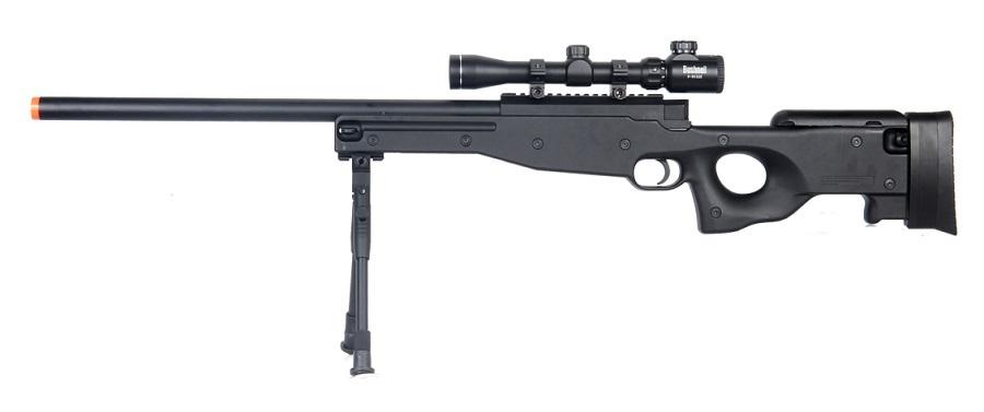 Double Eagle M59P Airsoft Sniper Rifle with Scope and Bipod, L96