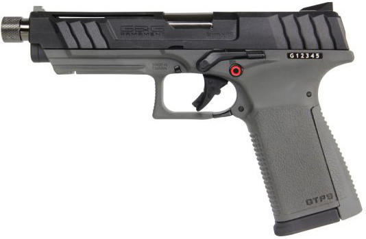 G&G GTP 9 Gas Blowback Airsoft Pistol, Black/Grey | Airsoft
