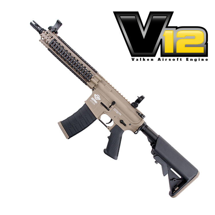 G&G CM18 MOD1 Two-Tone Tan/Black Powered by Valken V12 Engine