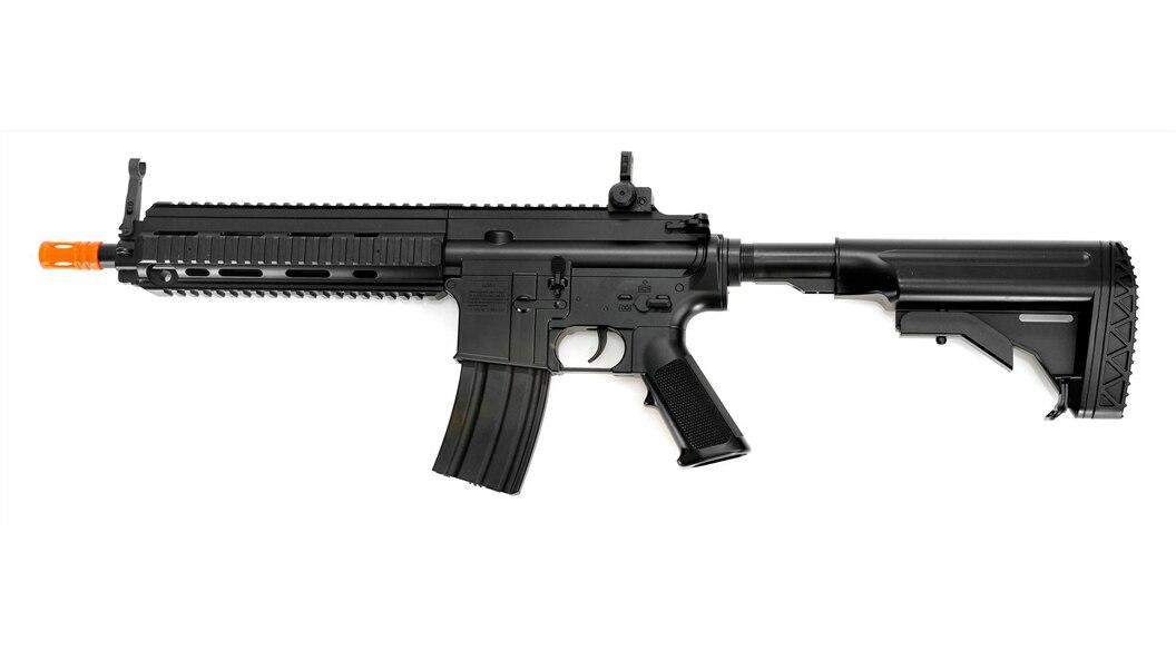 Double Eagle Full Auto AR Style Electric Airsoft Rifle, Black, Air Soft Gun