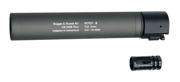 B&T ROTEX III Metal QD Barrel Extension and Metal Flash Hider