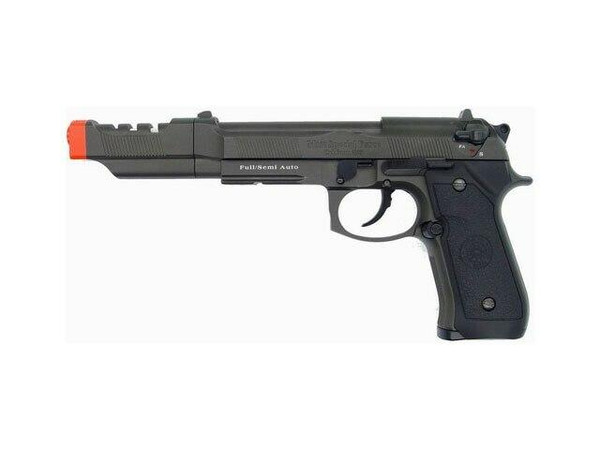 HFC M9 Metal Semi/Full Auto | Gas Pistol | Compensator & Case