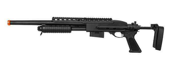 A&K M870 Tactical Spring | Powered Single Shot Metal Shotgun