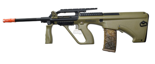 Steyr AUG A2 AEG Airsoft Rifle, Proline Tan Bullpup by ASG (50134)