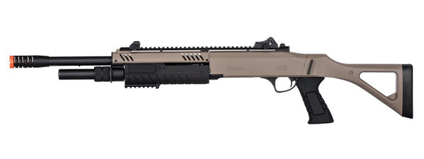 BO Manufacturer FABARM STF12 18" Barrel Pump Action Shotgun w/ Stock, Dark Earth
