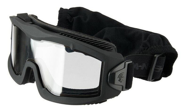 Lancer Tactical AERO Series Dual Pane Airsoft Goggles, Black UK-CA-221B2
