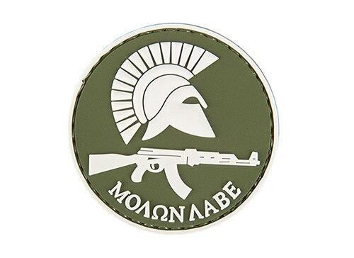 Moaon Aabe" PVC Patch, OD Green UK-AC-130B
