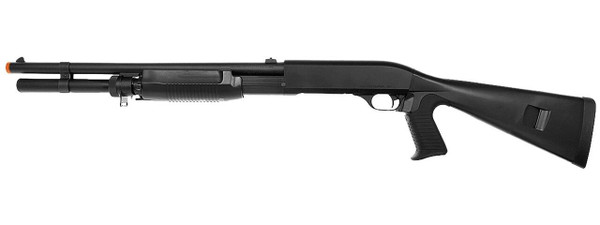 Tokyo Marui Super 90 Full Size Pump Action Airsoft Shotgun, Black UK-TM-SUPER90